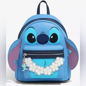 Loungefly Disney Lilo & Stitch with Lei Mini Backpack 🆕